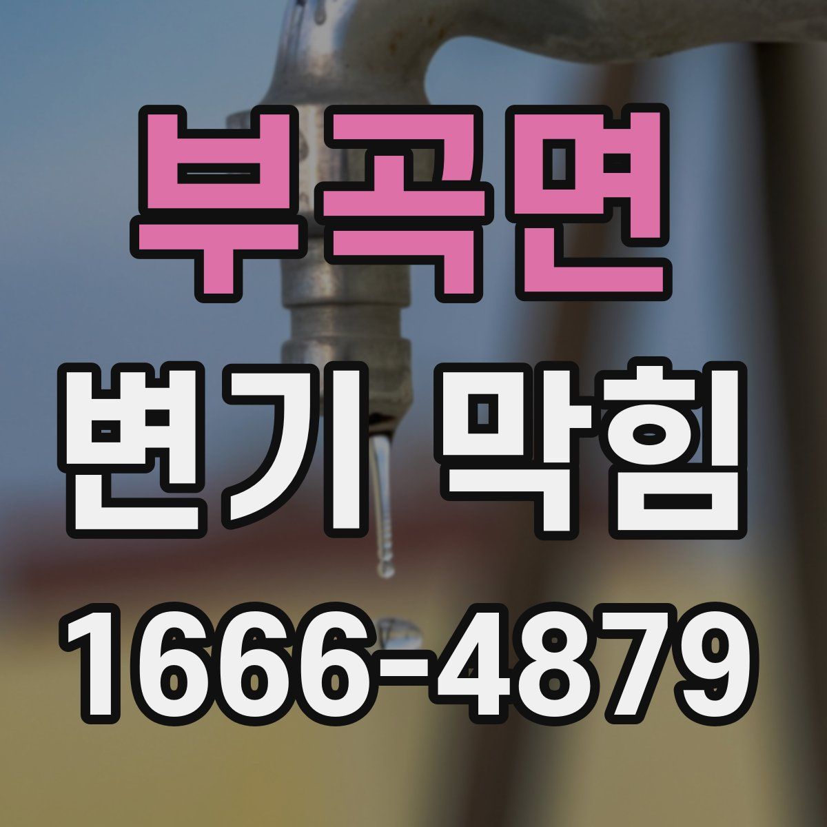 부곡면 변기 막힘