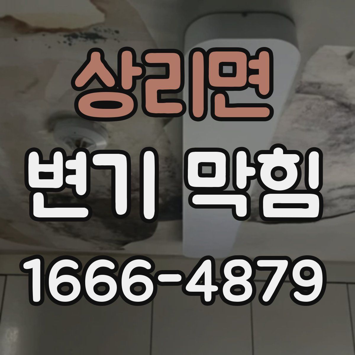 상리면 변기 막힘
