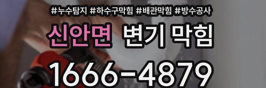 신안면 변기 막힘