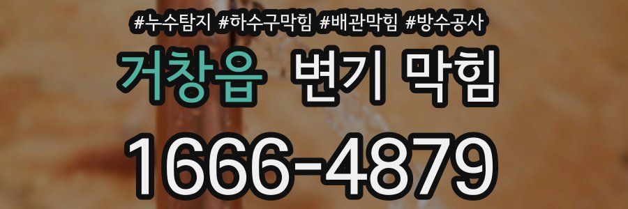 거창읍 변기 막힘