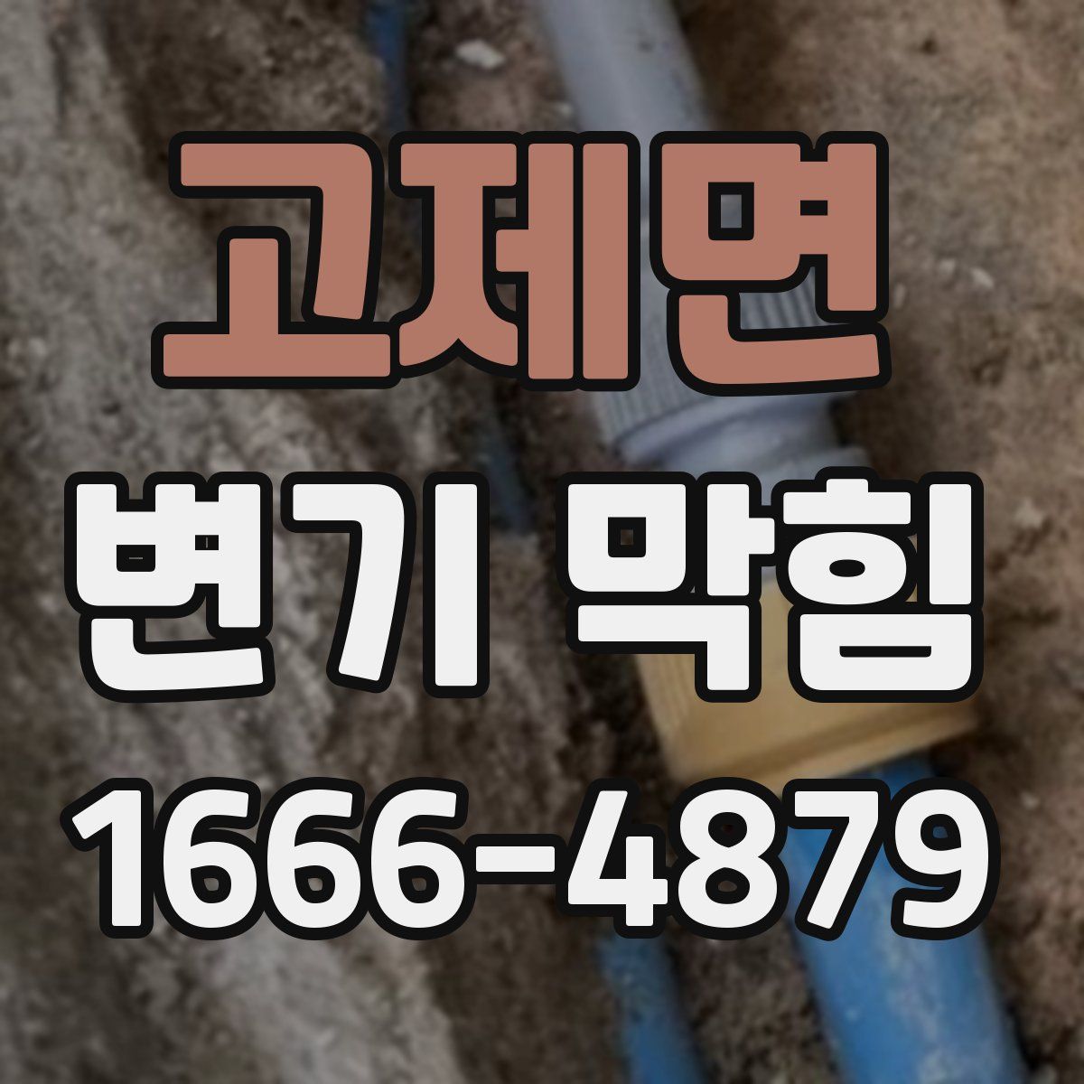 고제면 변기 막힘