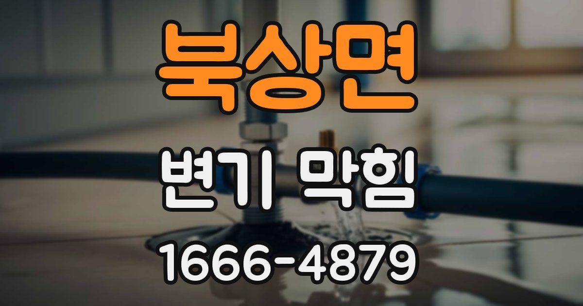 북상면 변기 막힘