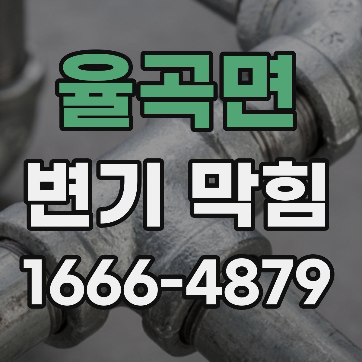율곡면 변기 막힘