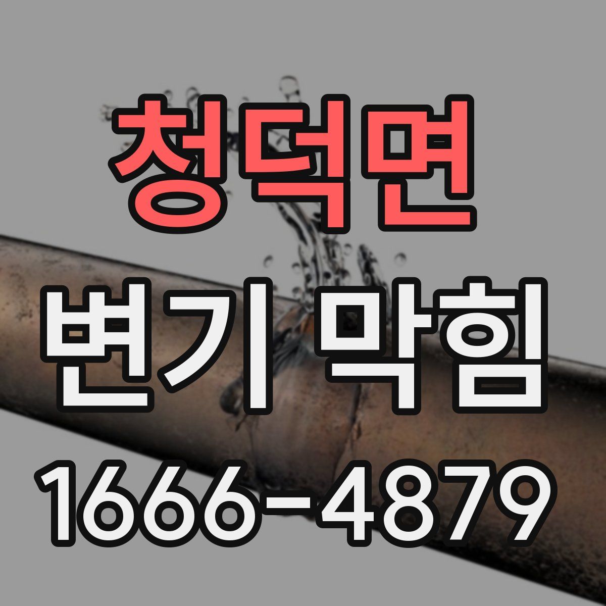 청덕면 변기 막힘