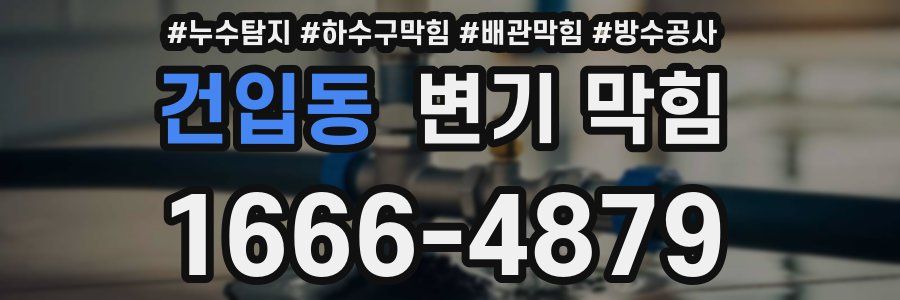 건입동 변기 막힘