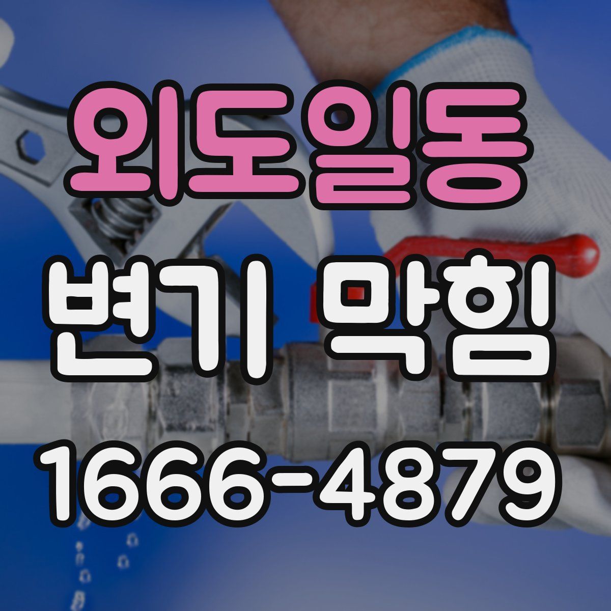 외도일동 변기 막힘