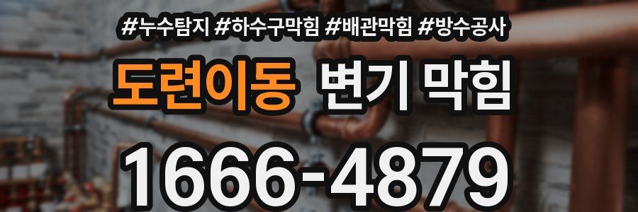 도련이동 변기 막힘