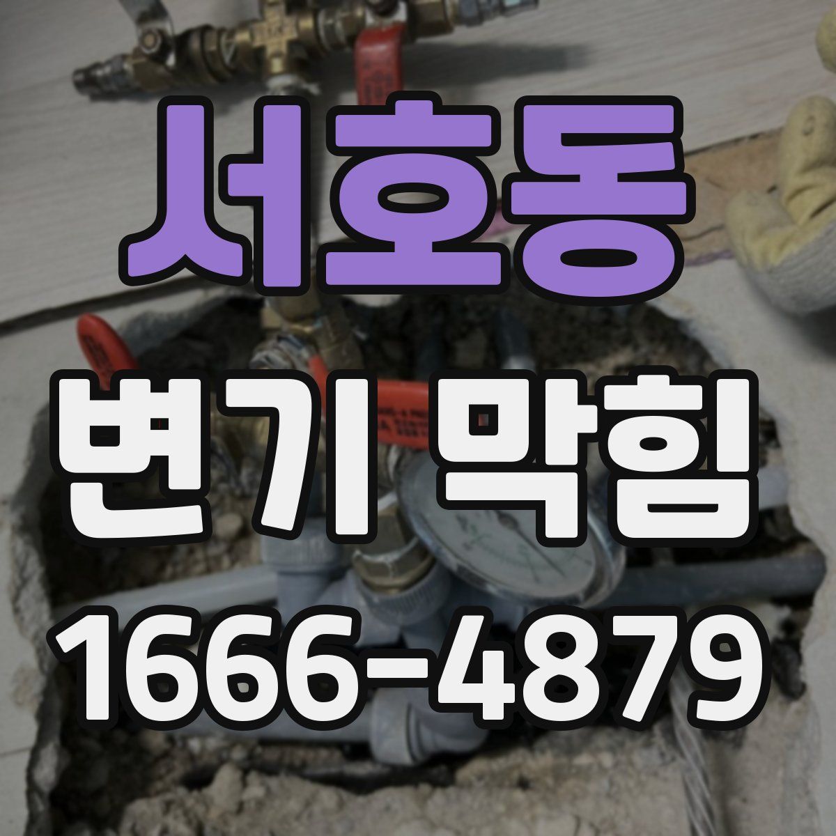 서호동 변기 막힘