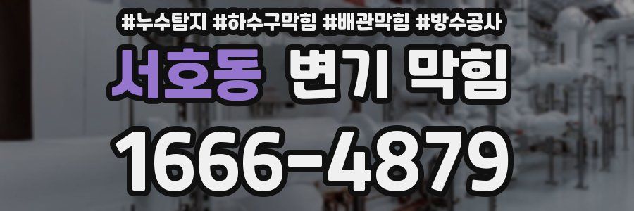 서호동 변기 막힘