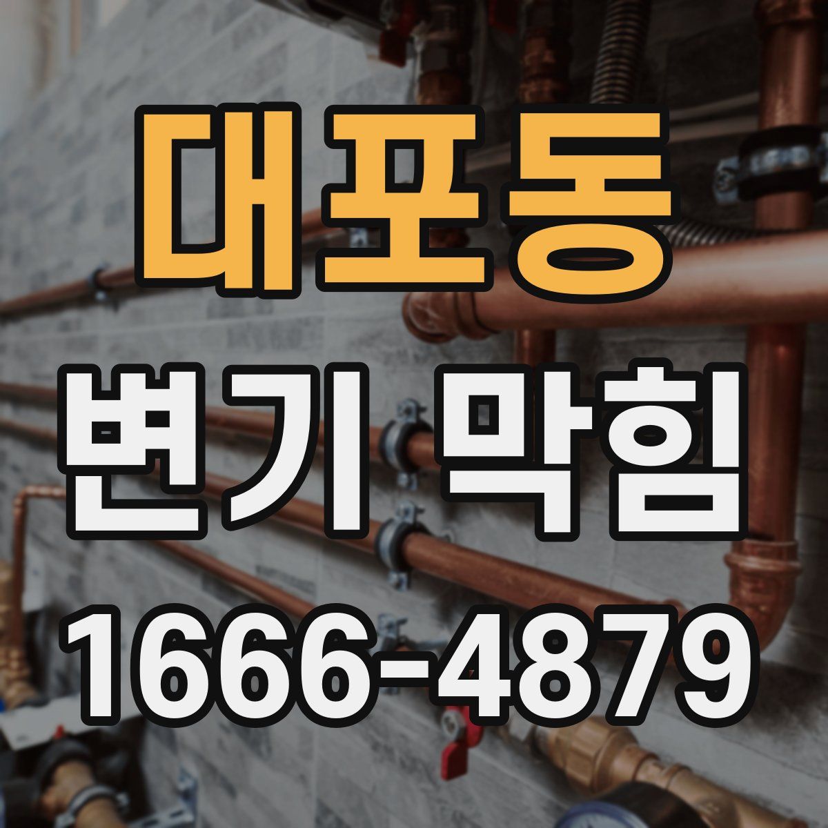 대포동 변기 막힘