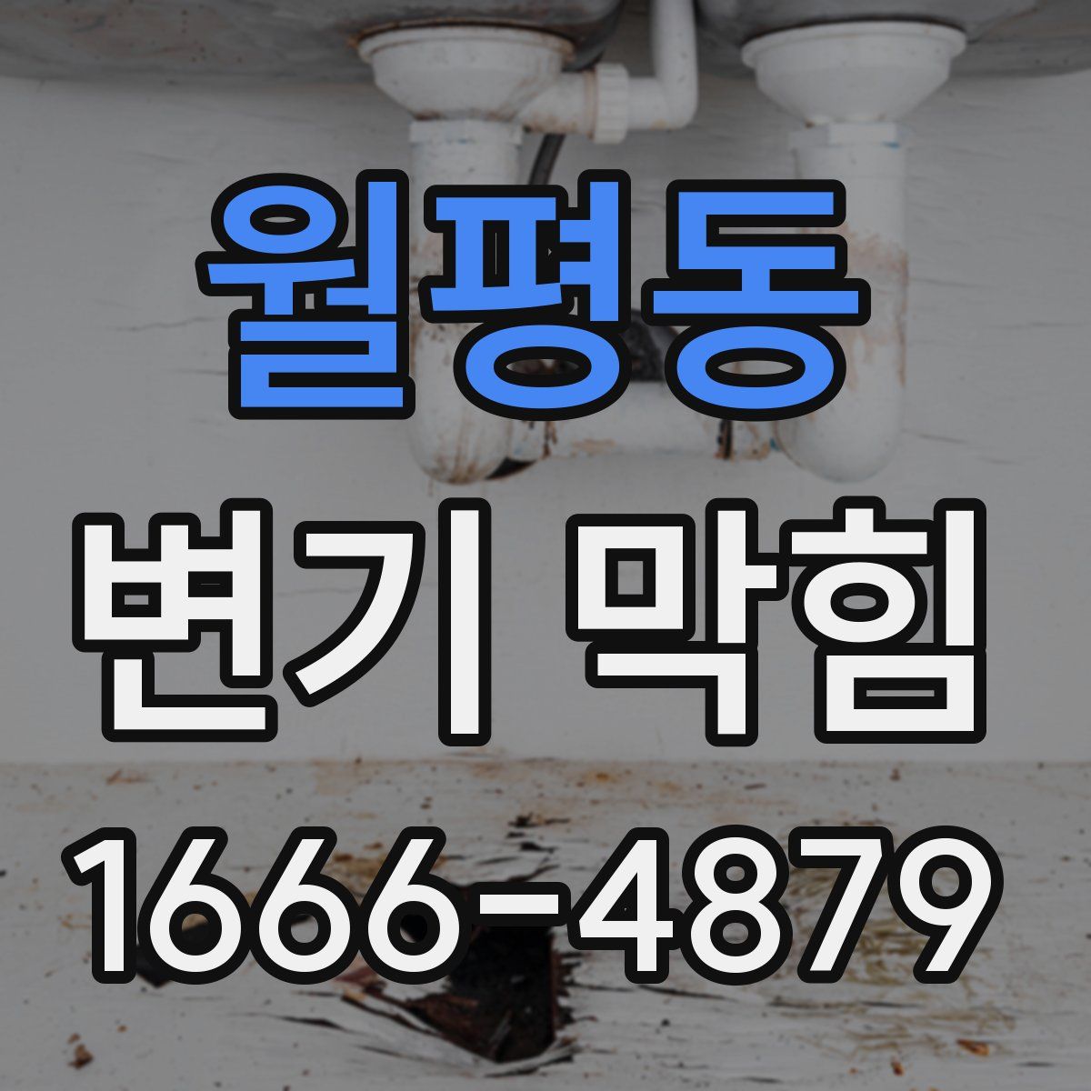 월평동 변기 막힘