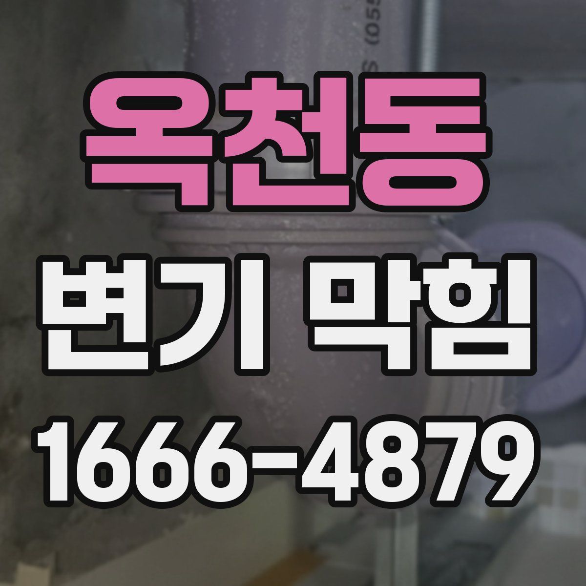 옥천동 변기 막힘