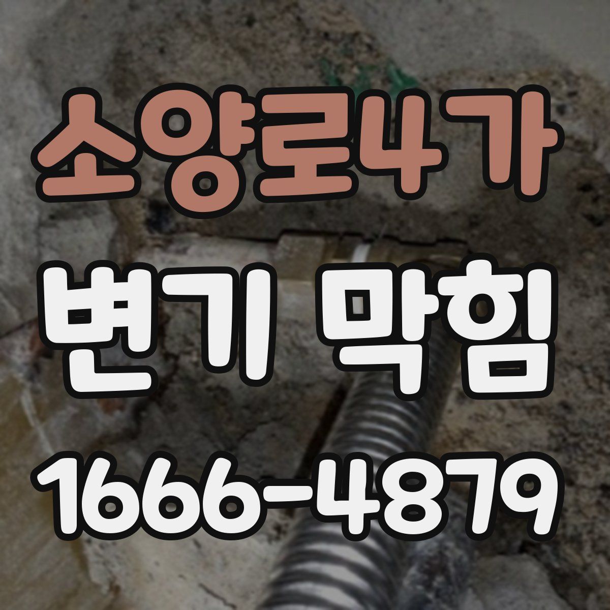 소양로4가 변기 막힘