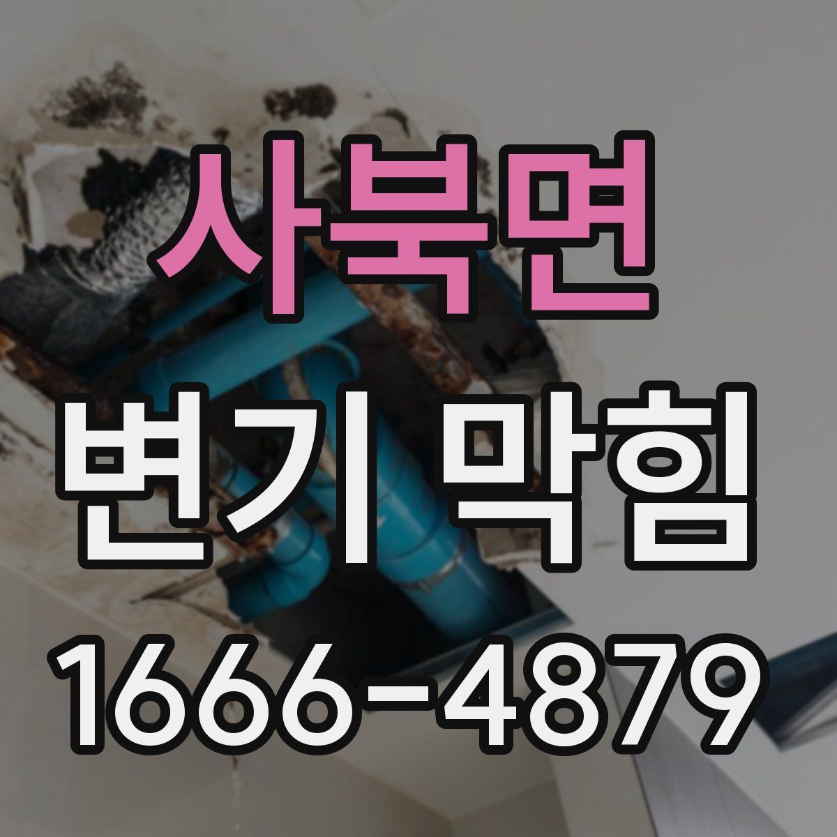 사북면 변기 막힘