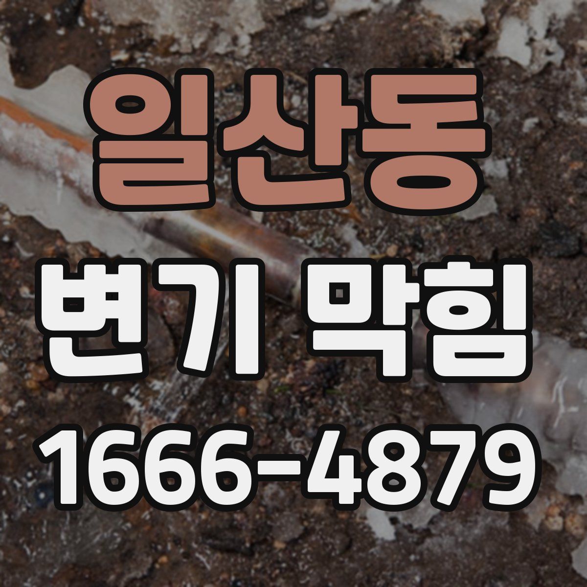 일산동 변기 막힘