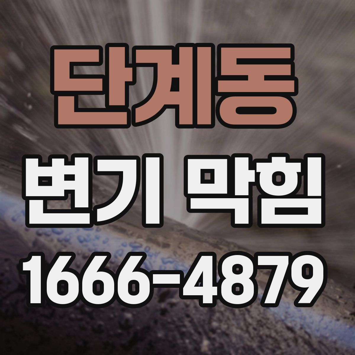 단계동 변기 막힘