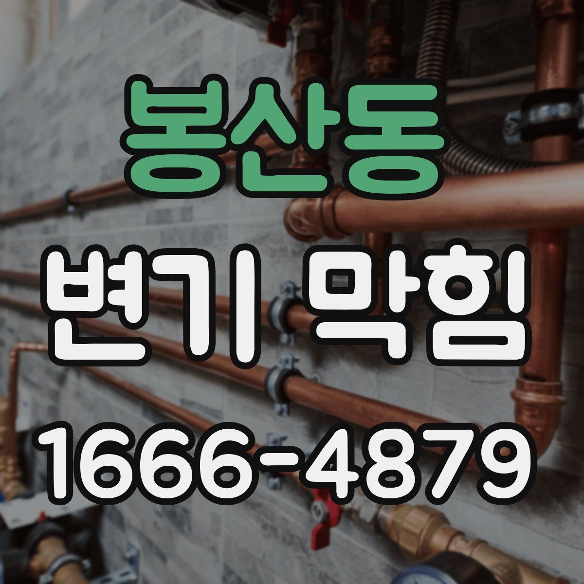 봉산동 변기 막힘