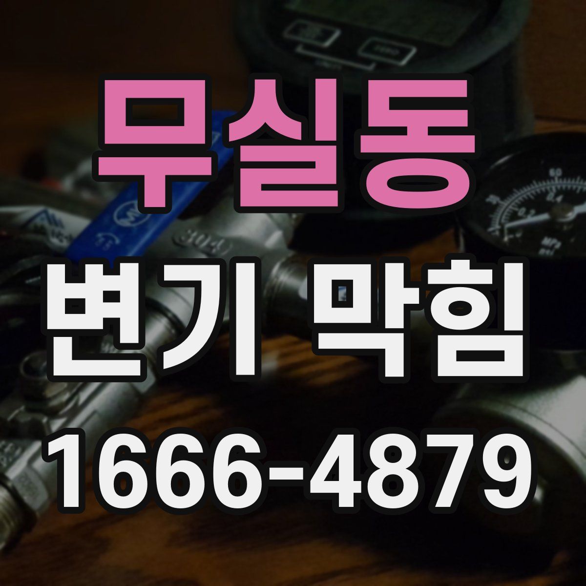 무실동 변기 막힘