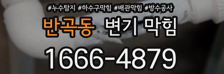 반곡동 변기 막힘