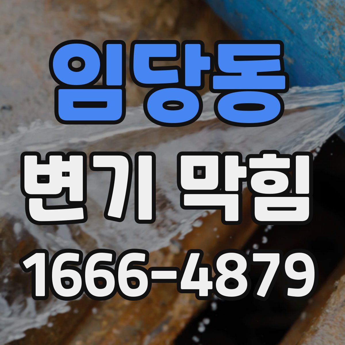 임당동 변기 막힘