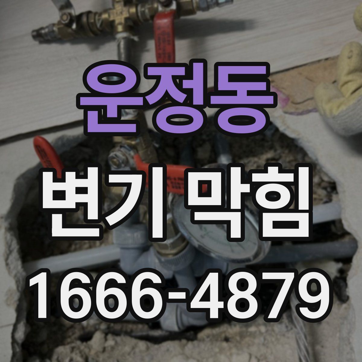 운정동 변기 막힘