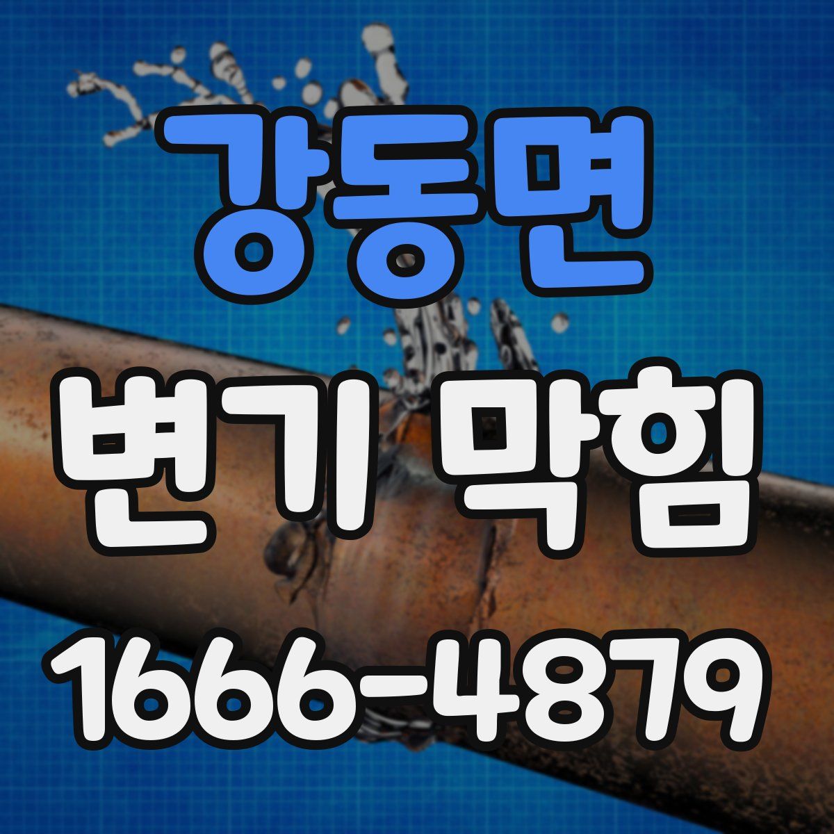 강동면 변기 막힘