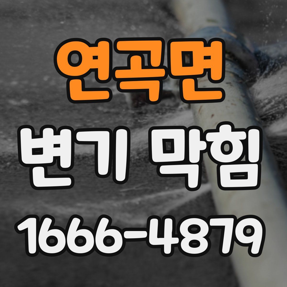 연곡면 변기 막힘