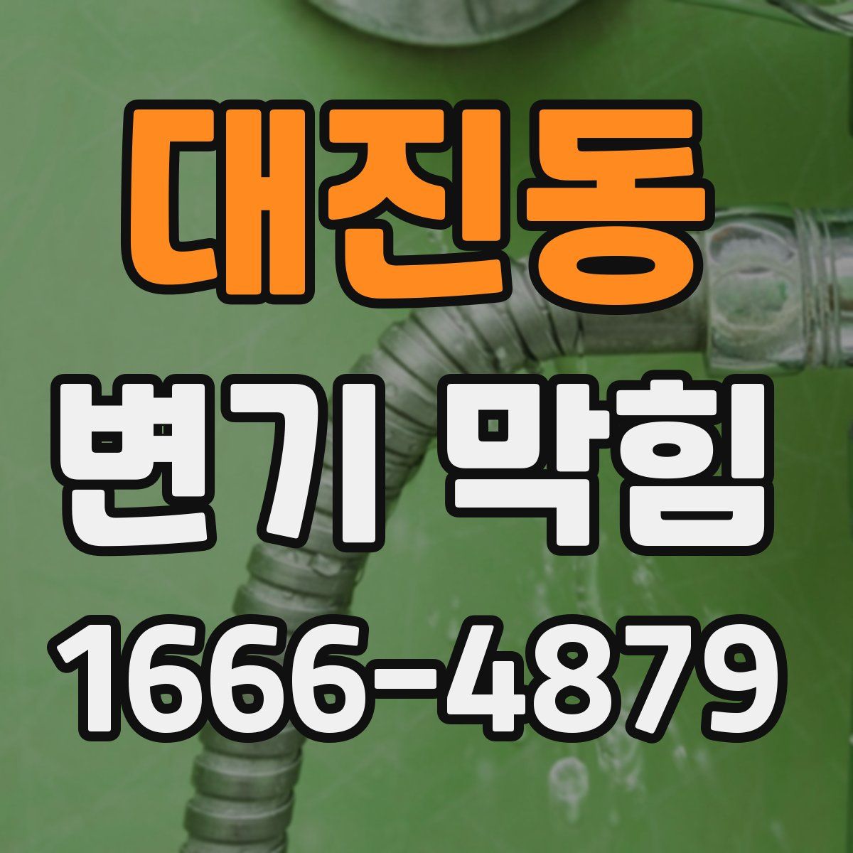 대진동 변기 막힘
