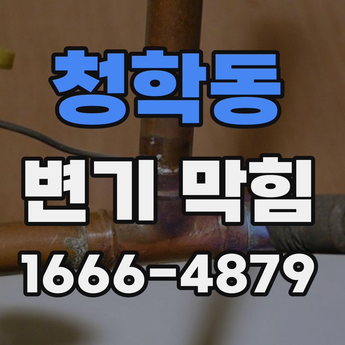청학동 변기 막힘