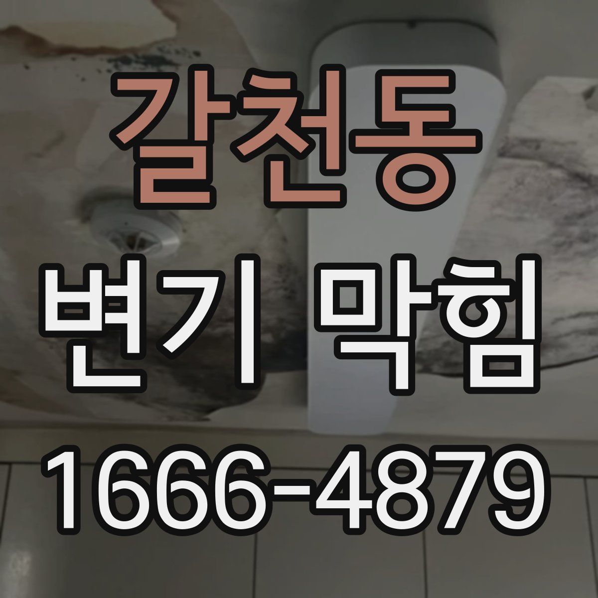 갈천동 변기 막힘