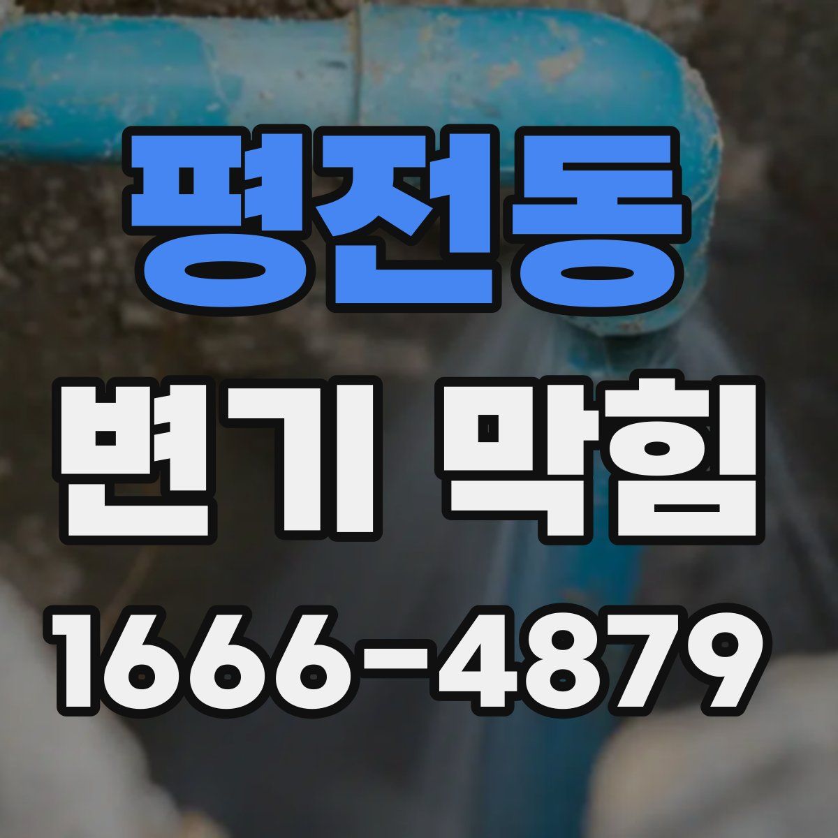평전동 변기 막힘