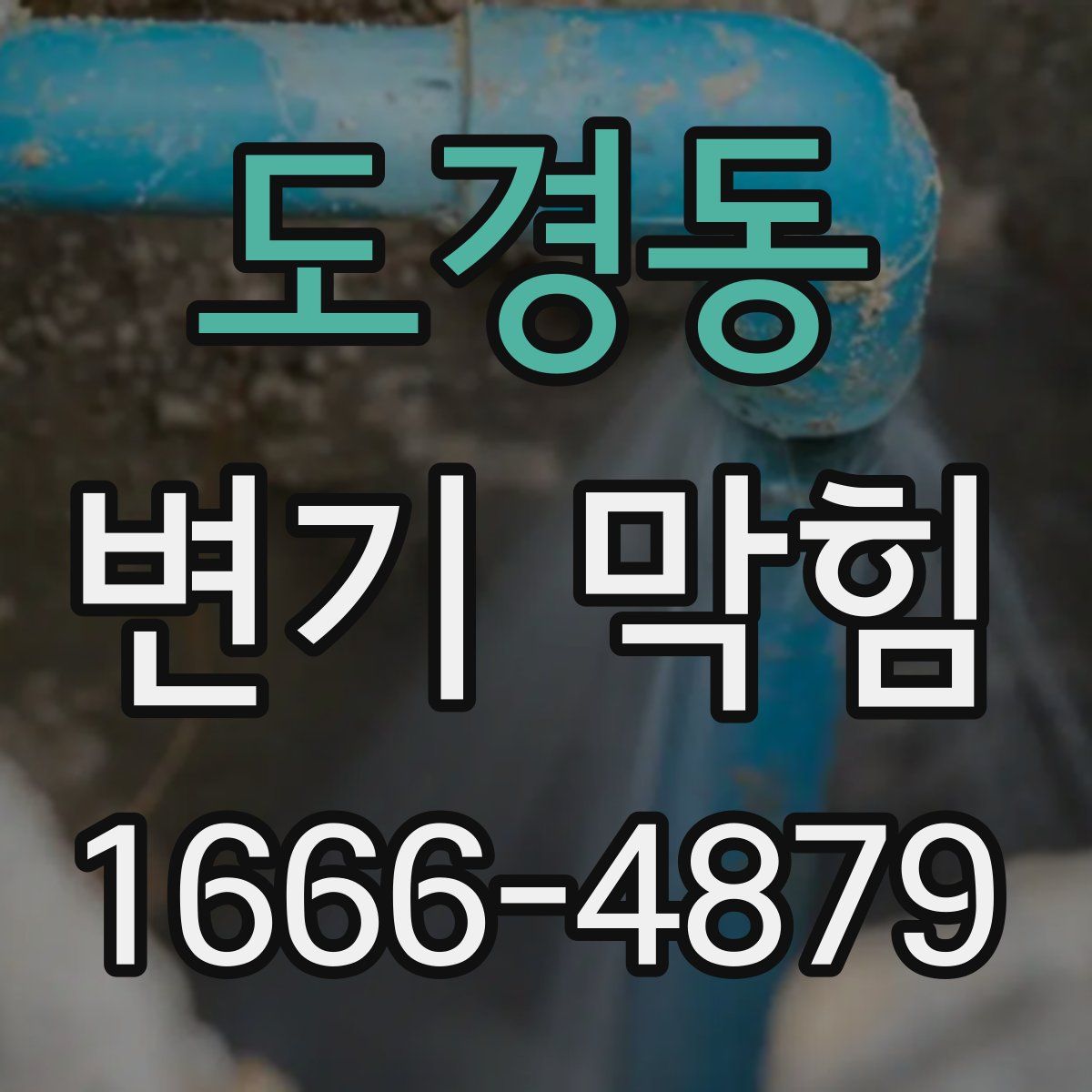 도경동 변기 막힘