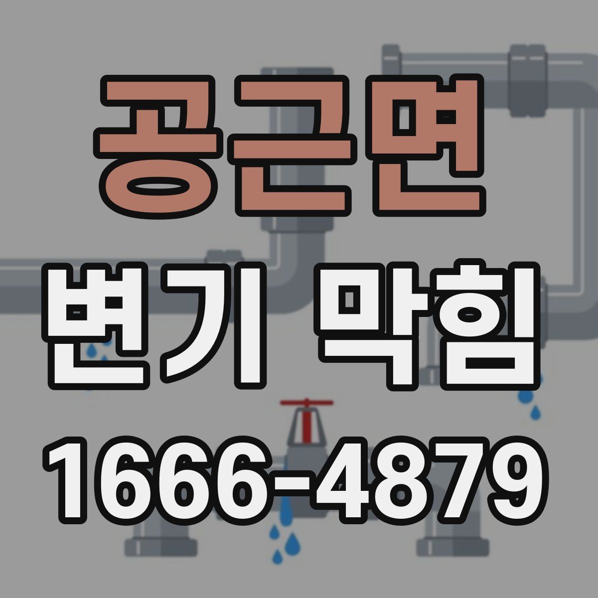 공근면 변기 막힘