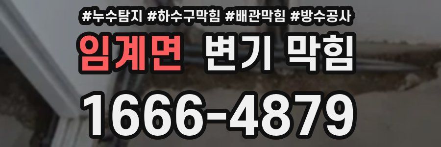 임계면 변기 막힘