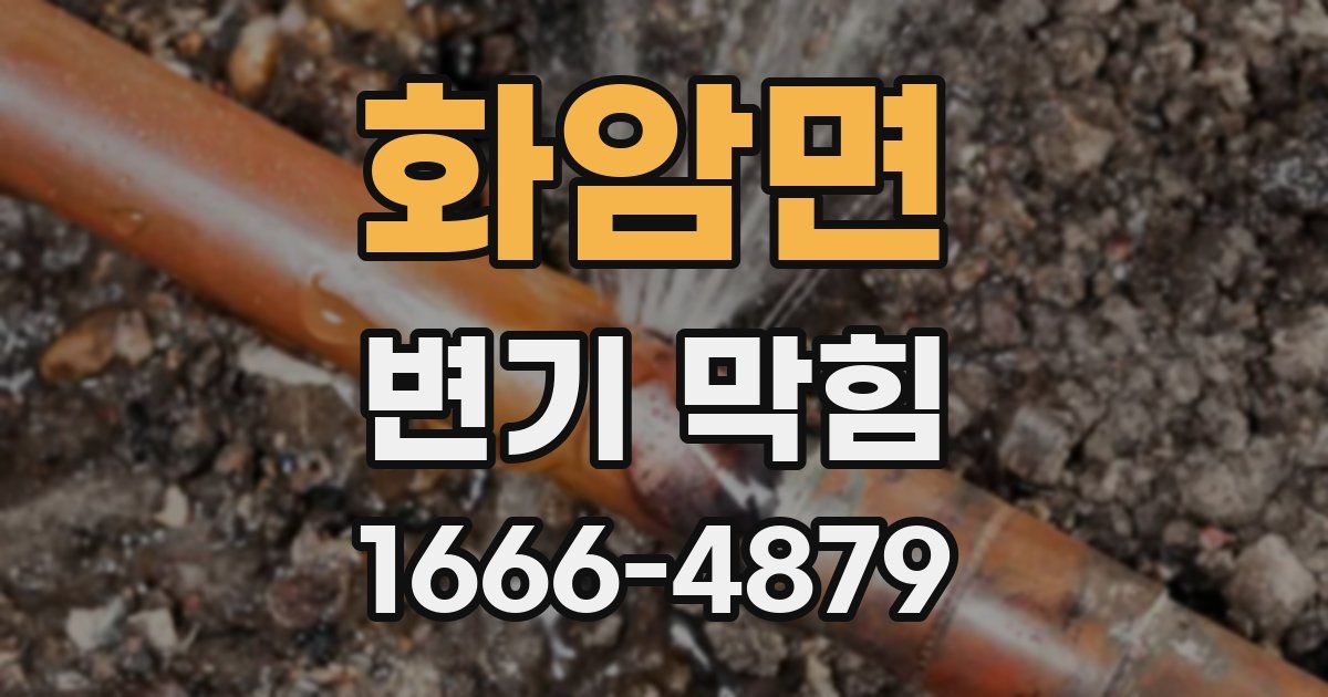 화암면 변기 막힘