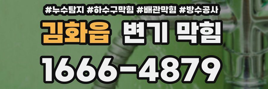 김화읍 변기 막힘