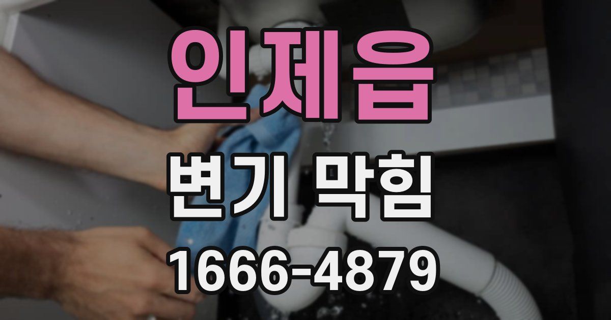 인제읍 변기 막힘