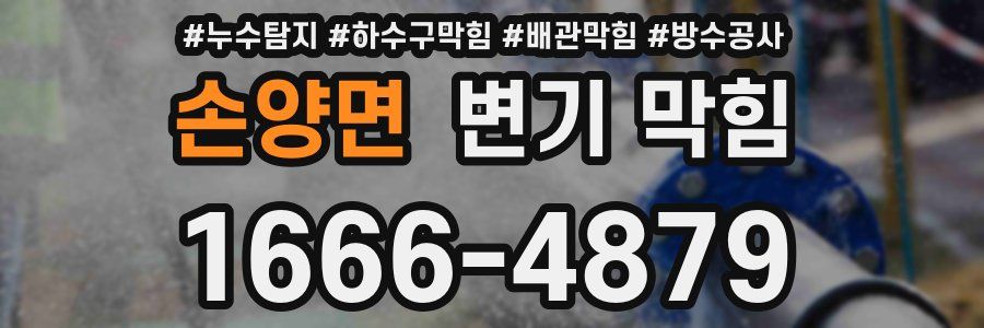 손양면 변기 막힘