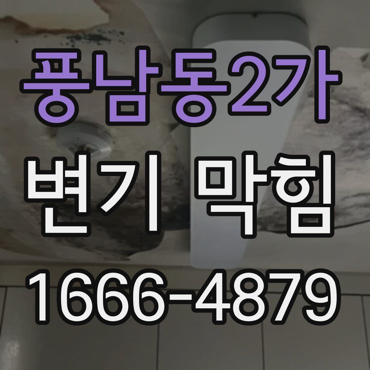 풍남동2가 변기 막힘