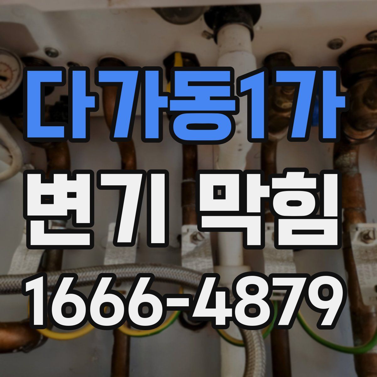 다가동1가 변기 막힘