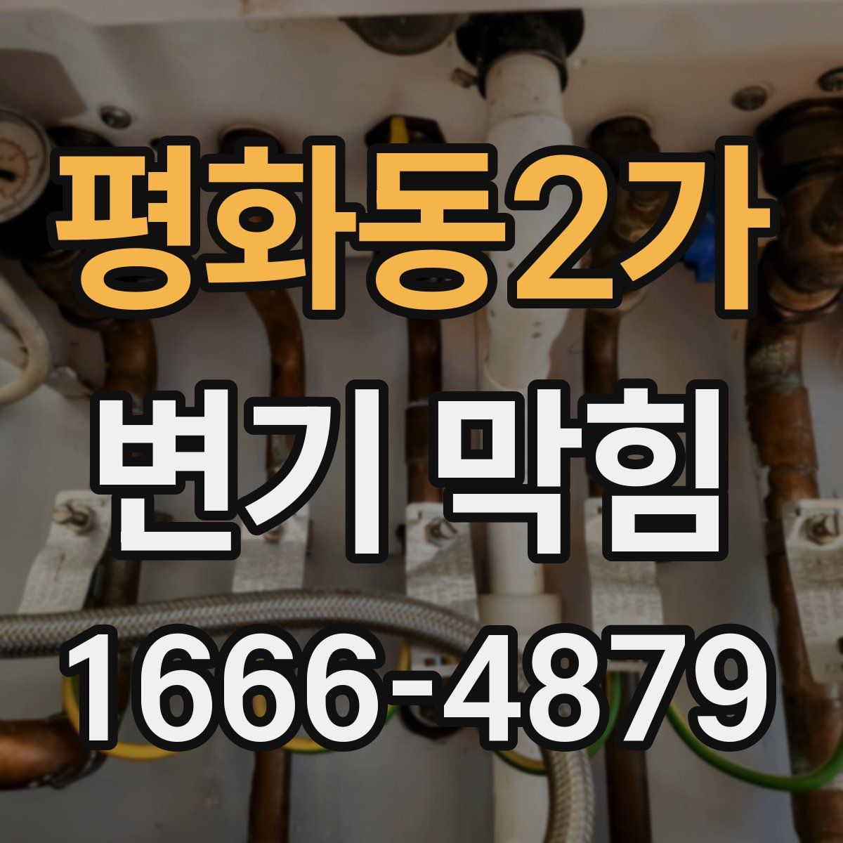 평화동2가 변기 막힘