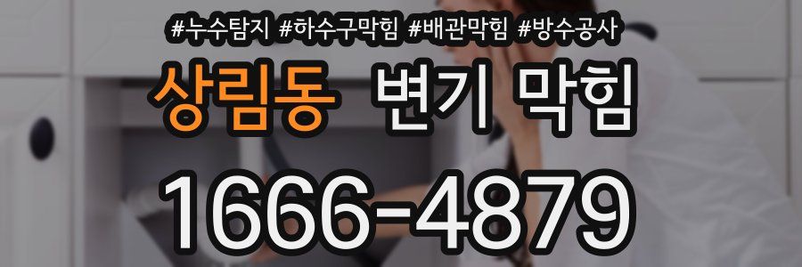 상림동 변기 막힘