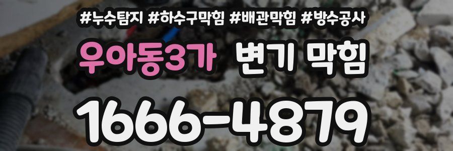 우아동3가 변기 막힘