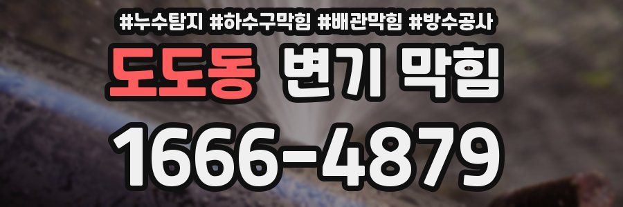 도도동 변기 막힘
