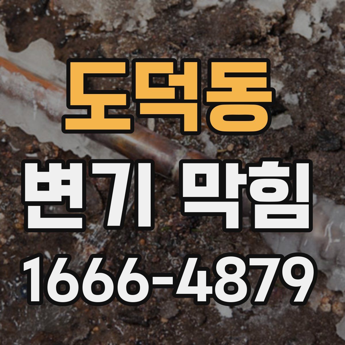 도덕동 변기 막힘