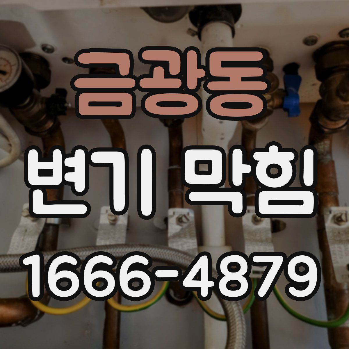 금광동 변기 막힘