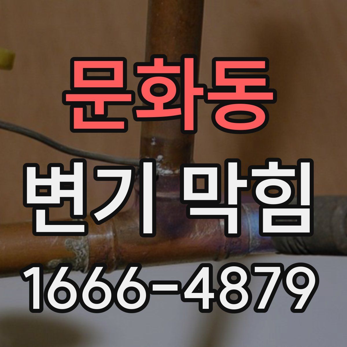 문화동 변기 막힘