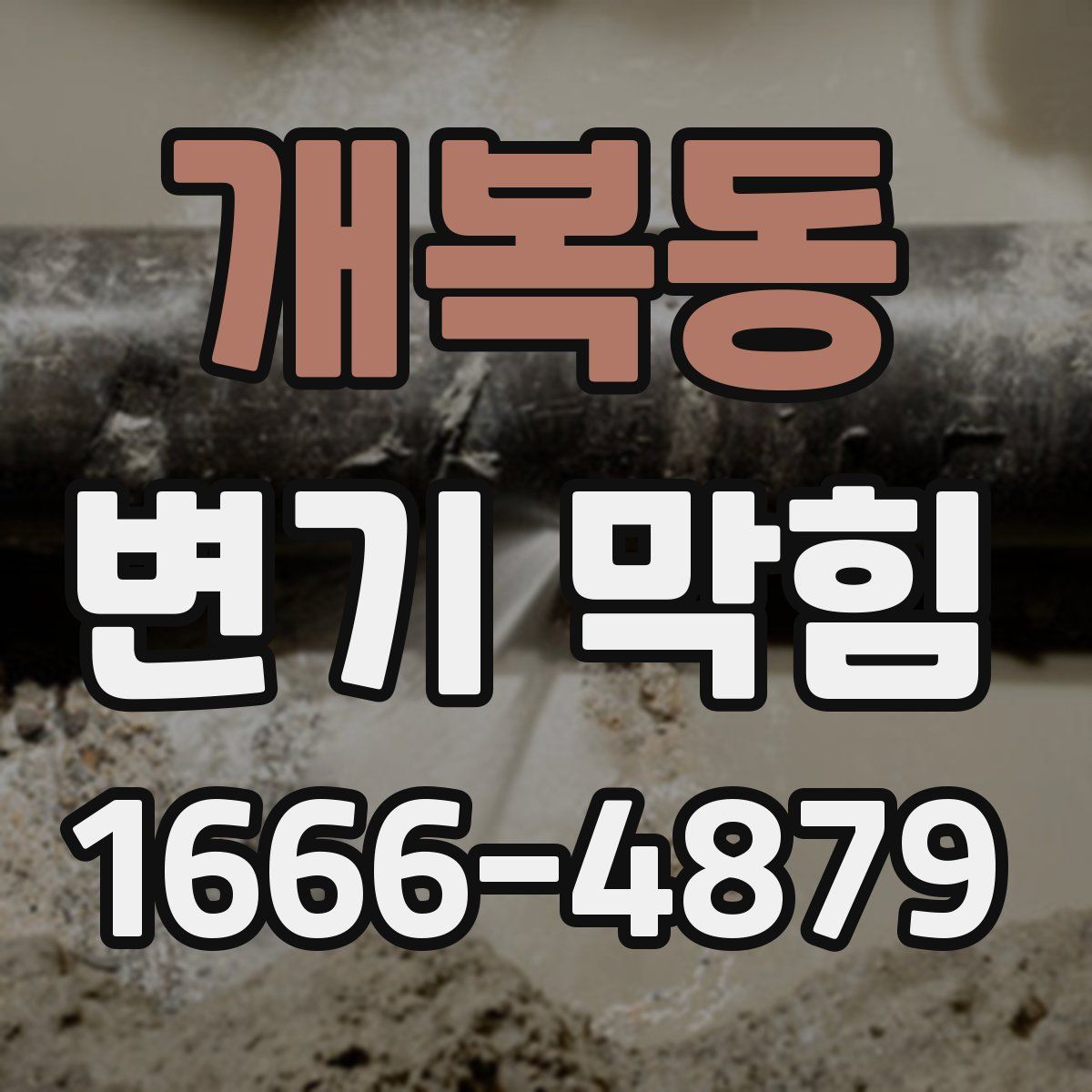 개복동 변기 막힘