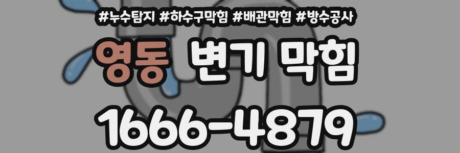 영동 변기 막힘