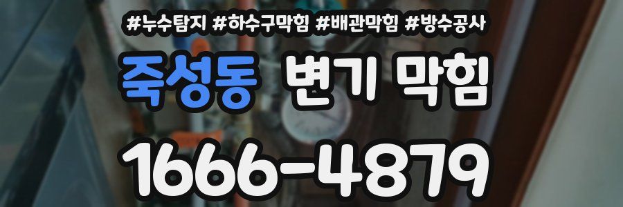 죽성동 변기 막힘